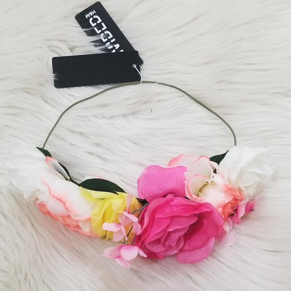 H&m flower crown headband